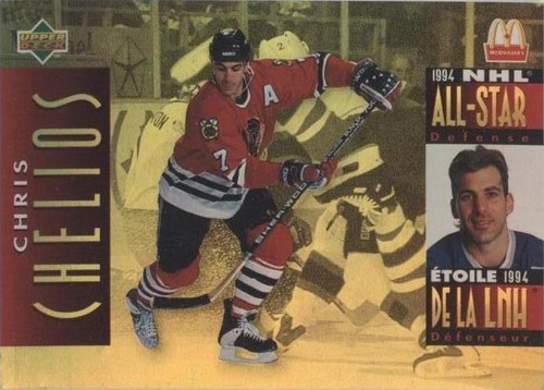 1994-95 Upper Deck McDonald's - Chris Chelios #MCD-16