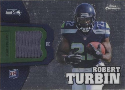 2012 Topps Chrome Robert Turbin #RR27