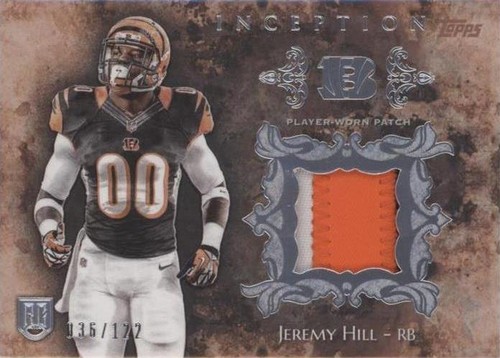 2014 Topps Inception Jeremy Hill #RP-JH