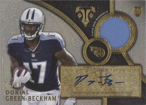 2015 Topps Triple Threads Dorial Green-Beckham #TTRAR-DG