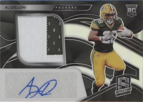 2020 Panini Spectra A. J. Dillon #228
