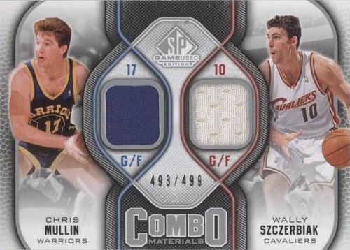 2009-10 SP Game Used - Chris Mullin/Wally Szczerbiak #CM-SM