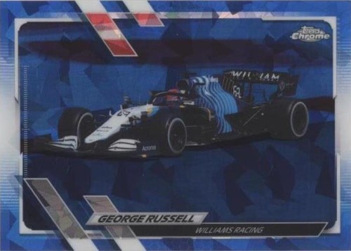 2021 Topps Chrome Sapphire Edition Formula 1 - George Russell #114