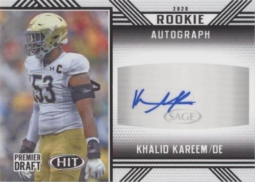 2020 Sage Hit Khalid Kareem #A79