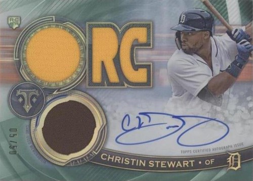 2019 Topps Triple Threads - Christin Stewart #RFPAR-CST