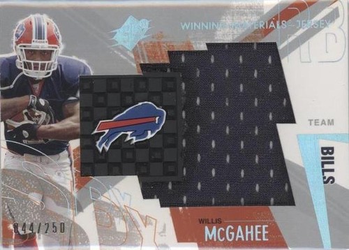 2003 SPx Willis McGahee #NFL-WM