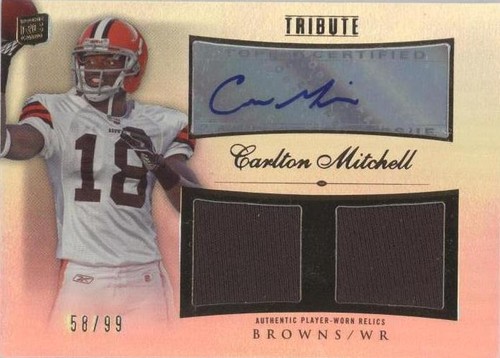 2010 Topps Tribute Carlton Mitchell #ADR-CMI