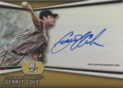 2012 Bowman Platinum - Gerrit Cole #AP-GC