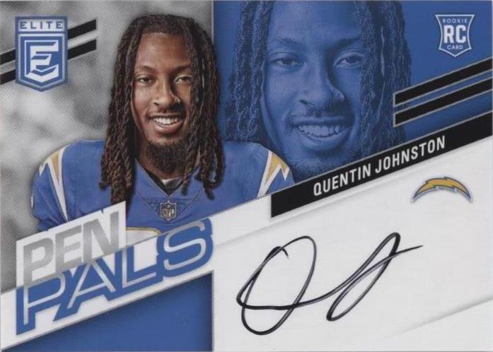 2023 Panini Donruss Elite Quentin Johnston #PPVQJ
