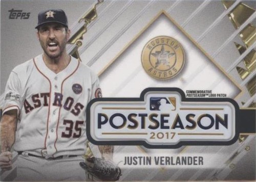 2018 Topps Update Series - Justin Verlander #PSL-JV