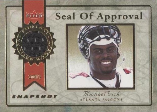 2003 Fleer Snapshot Michael Vick #SA-MV