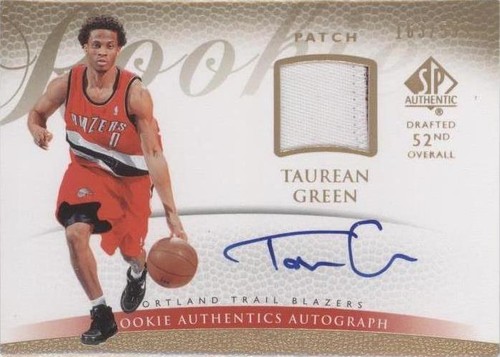 2007-08 SP Authentic - Taurean Green #149