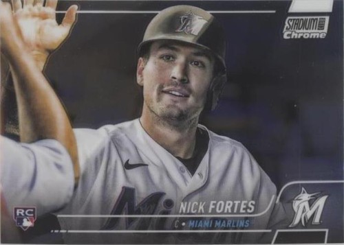 2022 Topps Stadium Club Chrome - Nick Fortes #187