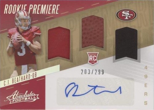 2017 Panini Absolute C.J. Beathard #228