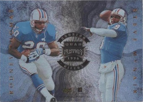 1996 Playoff Absolute Chris Chandler Chris Sanders Rodney Thomas #12