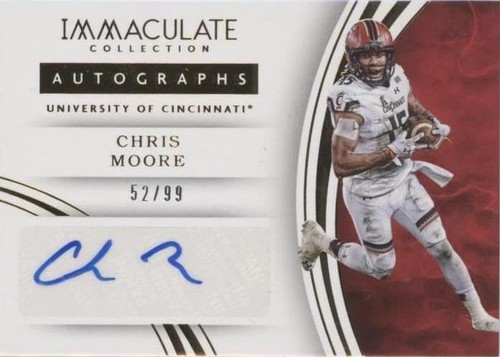 2016 Panini Immaculate Collection Collegiate Chris Moore #78