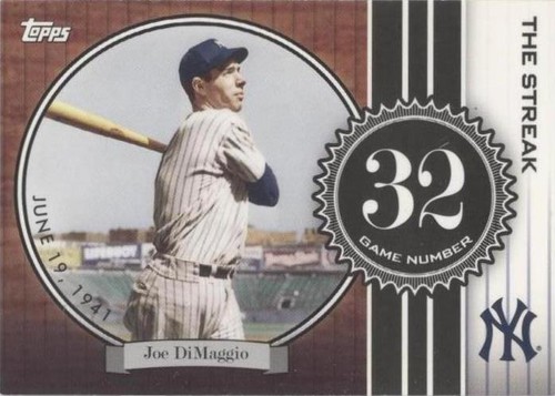 2007 Topps #JD32 Joe DiMaggio DiMaggio Streak | eBay