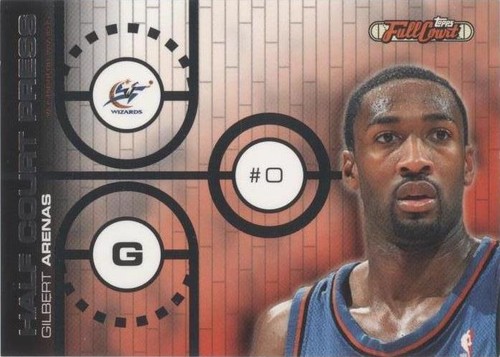 2006-07 Topps Full Court - Gilbert Arenas #HCP25