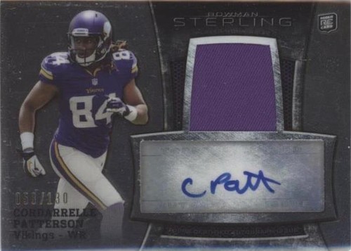 2013 Bowman Sterling Cordarrelle Patterson #BSAR-CP