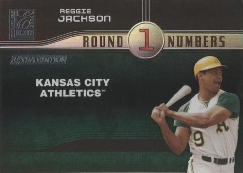 2004 Donruss Elite Extra Edition - Reggie Jackson #RN-9