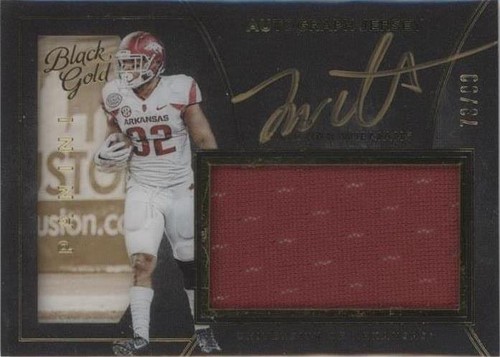 2016 Panini Black Gold Collegiate Jonathan Williams #51