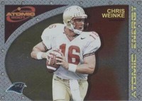 2001 Pacific Prism Atomic Chris Weinke #3
