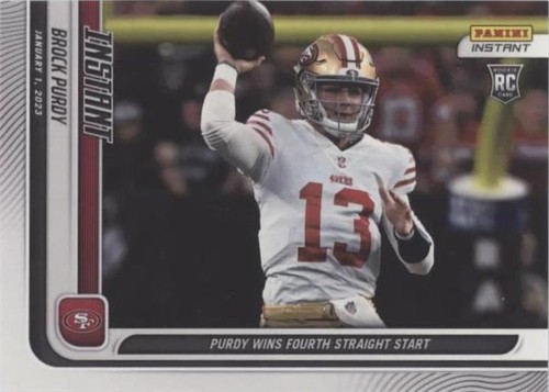 2022 Panini Instant NFL Brock Purdy #174