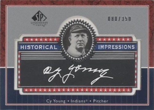 2003 SP Legendary Cuts - Cy Young #L-CY