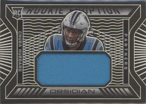 2021 Panini Obsidian Chuba Hubbard #RE-CH