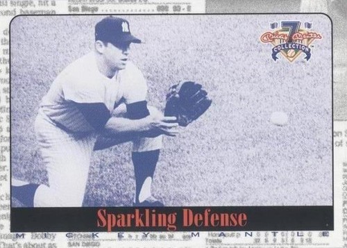 スポーツ選手 2000 FLEER Feel The Game Mickey Mantle MICKEY MANTLE 2000 FLEER GREATS #1 PSA 7 NM BASEBALL TRADING