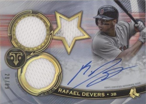 2019 Topps Triple Threads - Rafael Devers #RFPAR-RD