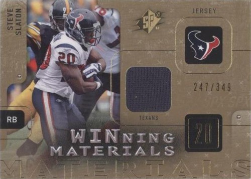 2009 SPx Steve Slaton #W-SS