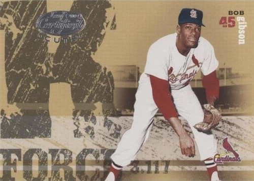 2004 Leaf Certified Cuts - Bob Gibson #KF-11