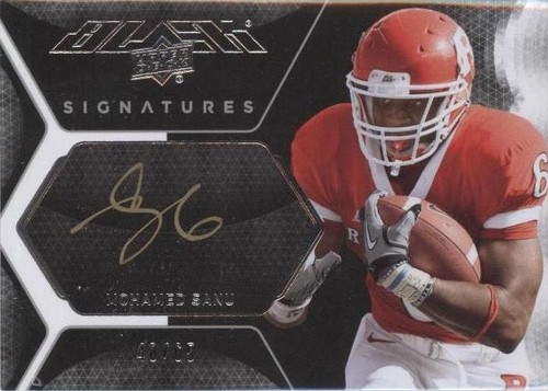 2012 Exquisite Collection Mohamed Sanu #UDB-MS