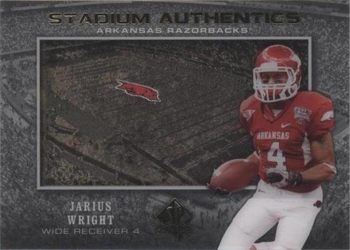 2012 SP Authentic Jarius Wright #SA-JW