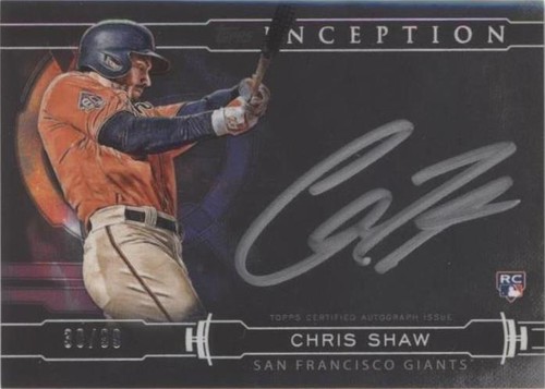 2019 Topps Inception - Chris Shaw #SS-CSH