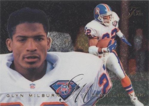 1995 Flair Glyn Milburn #62