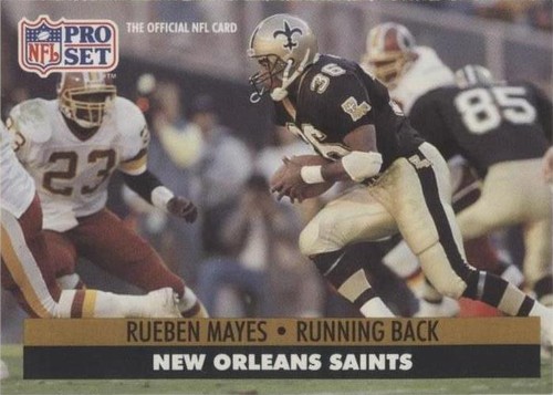 1991 Pro Set Rueben Mayes #240