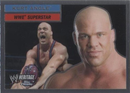 2006 Topps Chrome WWE Heritage - Kurt Angle #23