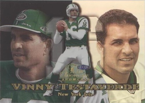 1999 Flair Showcase Vinny Testaverde #157