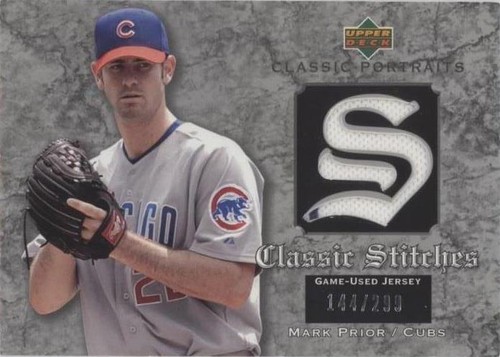 2003 Upper Deck Classic Portraits - Mark Prior #GJ-MP