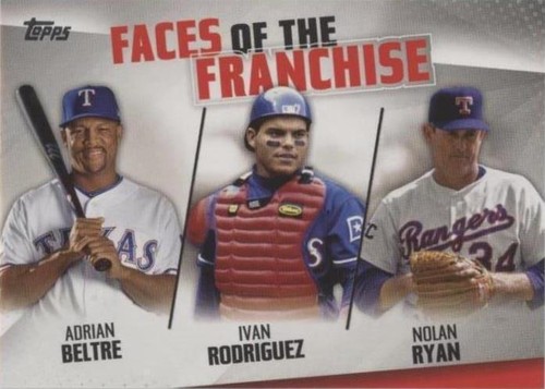 2019 Topps - Adrian Beltre Ivan Rodriguez Nolan Ryan #FOF-24
