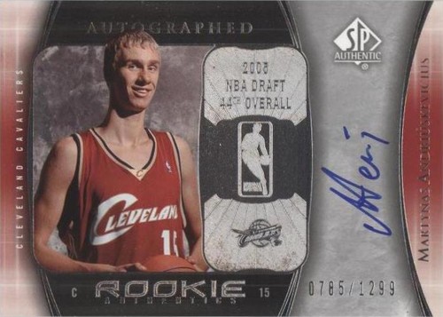 2005-06 SP Authentic - Martynas Andriuskevicius #112