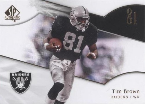 2009 SP Authentic Tim Brown #129