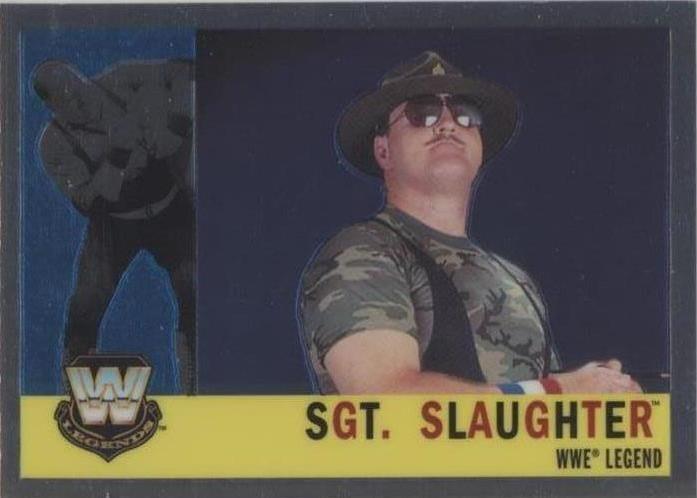 2006 Topps Chrome WWE Heritage - Sgt. Slaughter #86