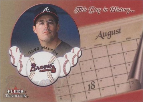 2002 Fleer Tradition - Greg Maddux #16 DH
