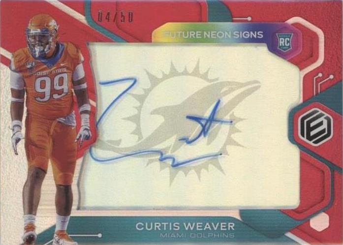 2020 Panini Elements Curtis Weaver #FS-CW