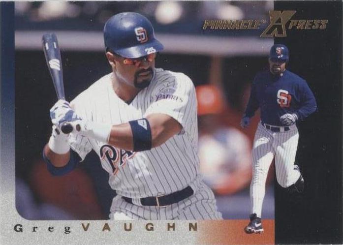 1997 Pinnacle X-Press - Greg Vaughn #68