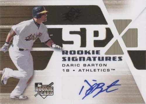 2008 SPx - Daric Barton #130