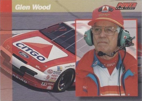 1994 Pro Set Power Racing - Glen Wood #PT10